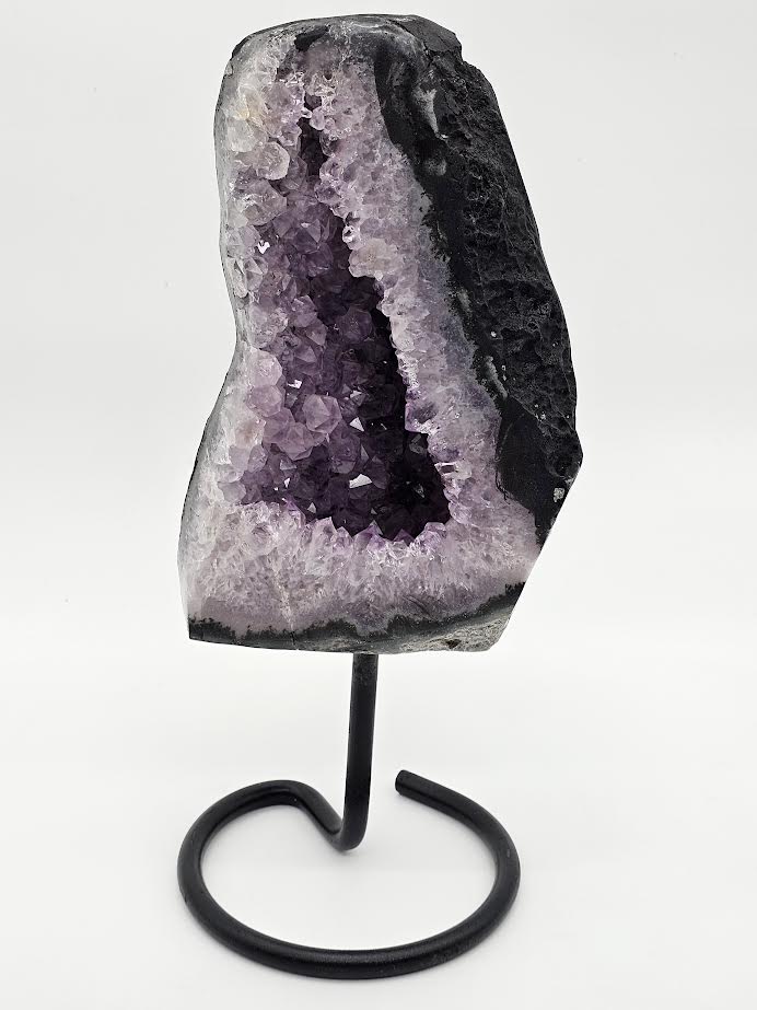 Amethyst Geode on a stand