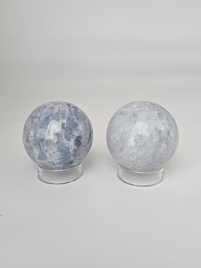 Blue Calcite Sphere