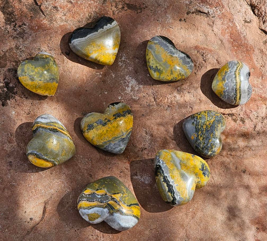 Bumblebee Jasper Heart