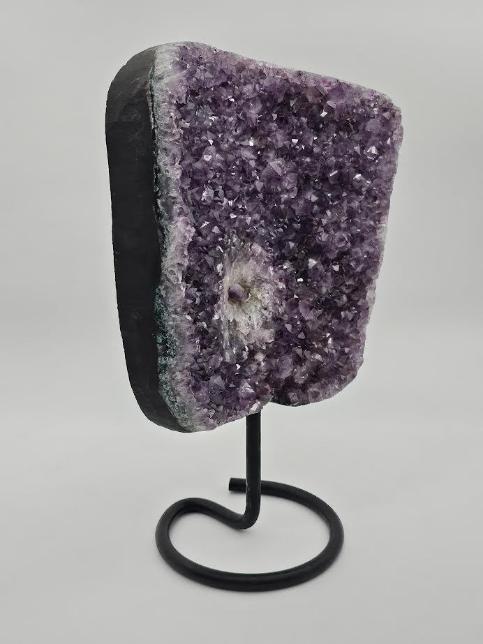 Amethyst Geode on a stand