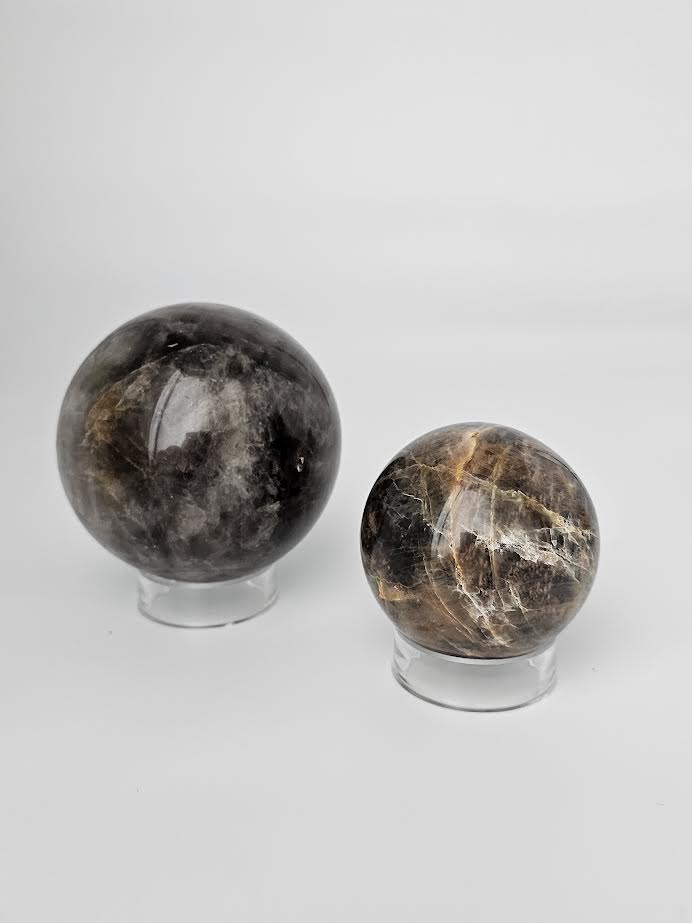 Black Moonstone Sphere