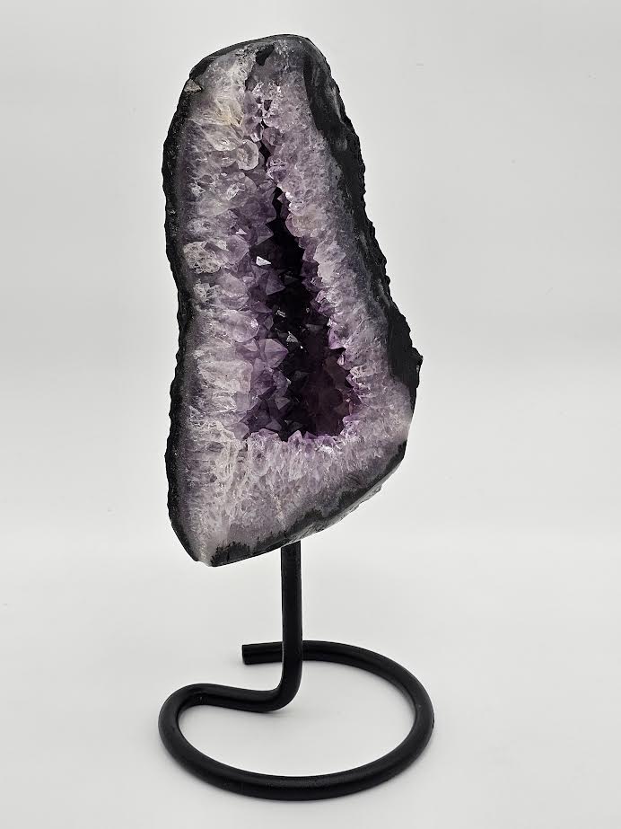 Amethyst Geode on a stand
