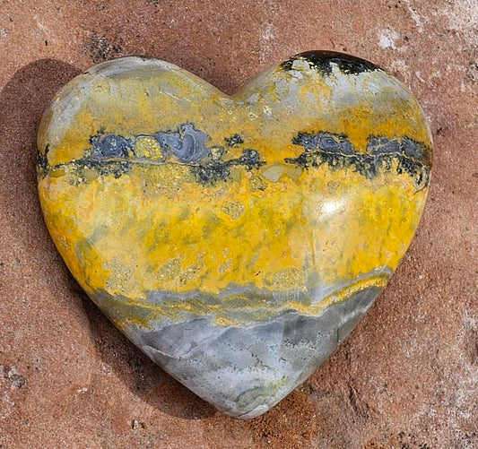 Bumblebee Jasper Heart