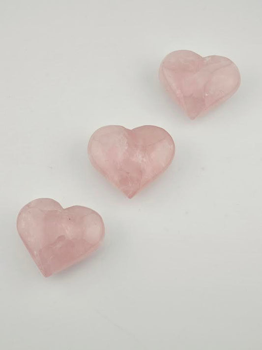 Rose Quartz Heart Medium