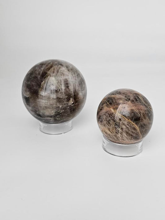Black Moonstone Sphere