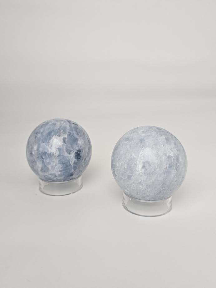 Blue Calcite Sphere