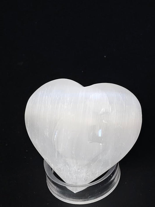Selenite Heart