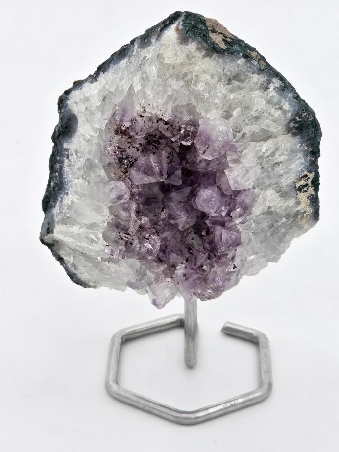 Amethyst Geode on a stand