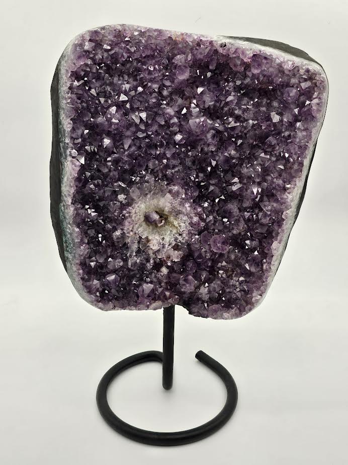 Amethyst Geode on a stand