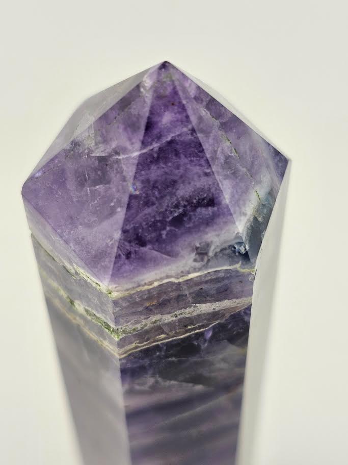 Purple Fluorite Tower