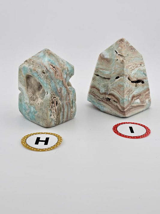 Caribbean Calcite Small Obelisk