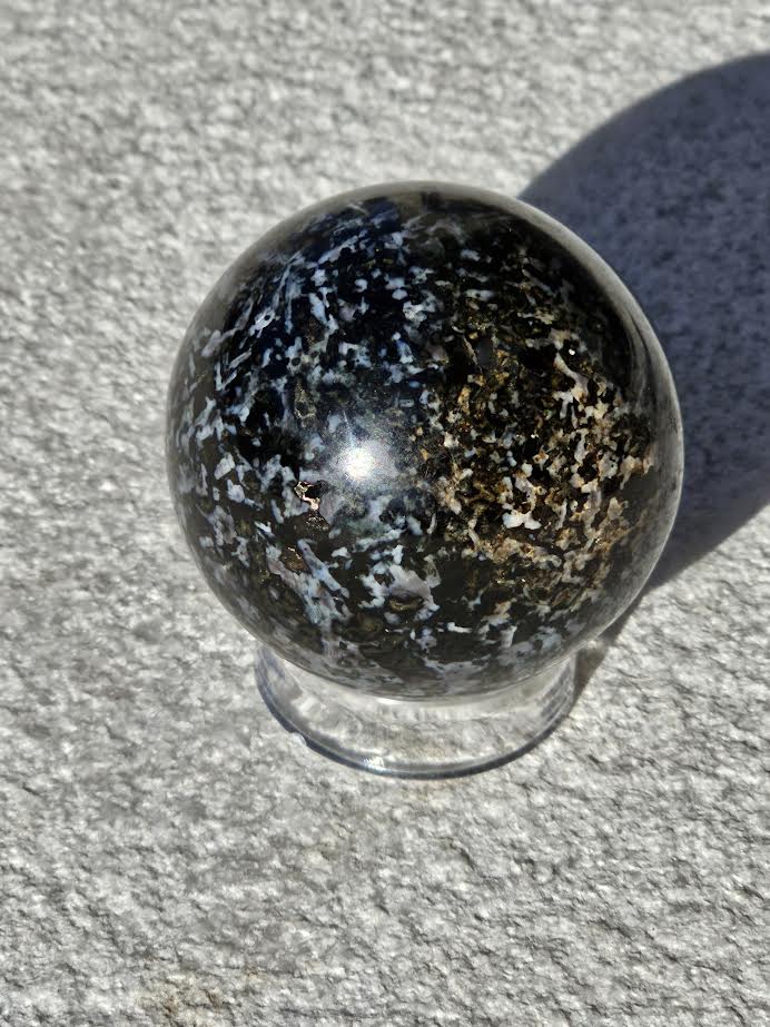 Indigo Gabbro Sphere