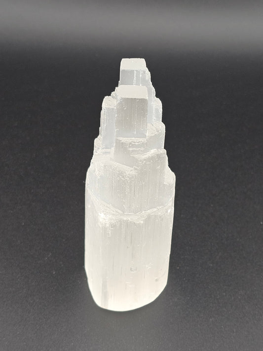 Selenite Double Tower Small