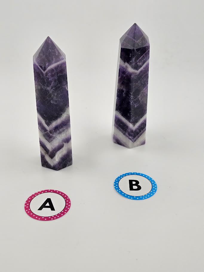 Amethyst Chevron Tower