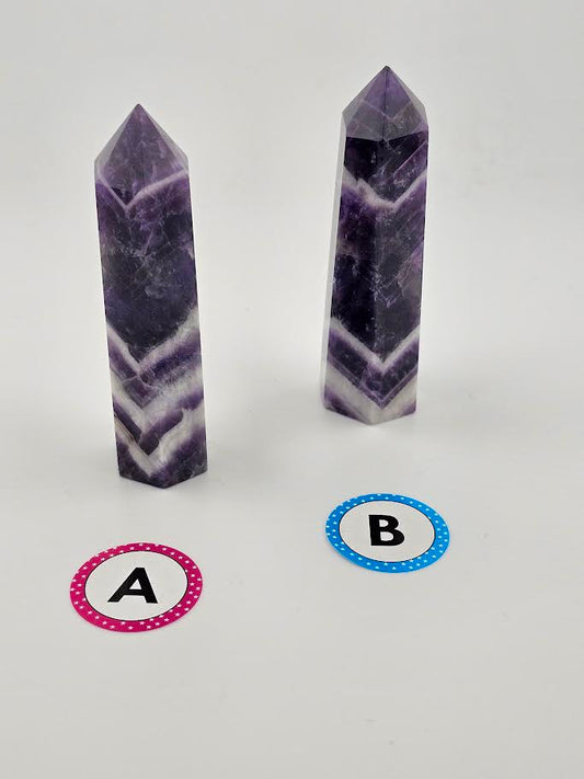 Amethyst Chevron Tower