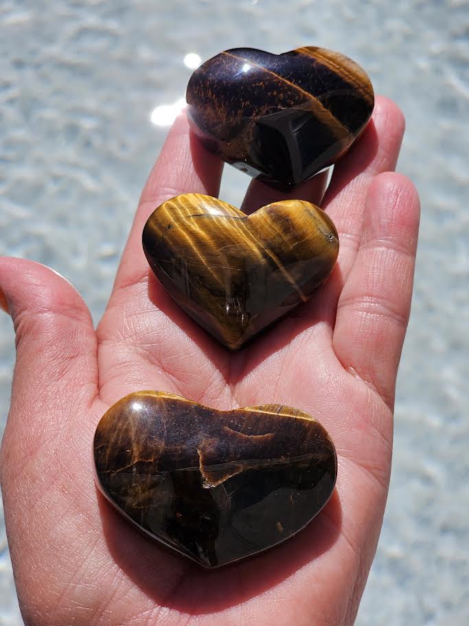 Tigers Eye Heart