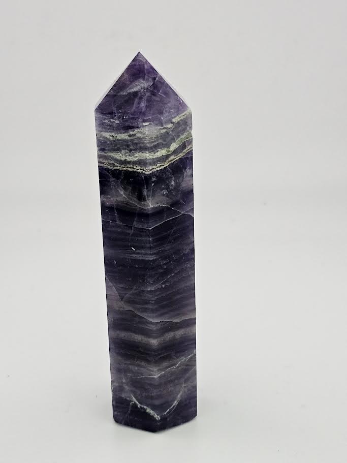 Purple Fluorite Tower