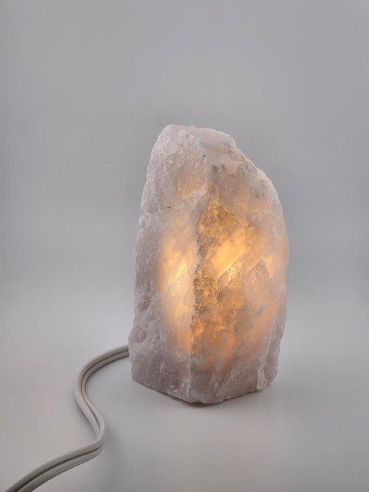Rose Quartz Lamp