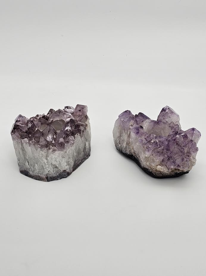 Amethyst Candle Holder