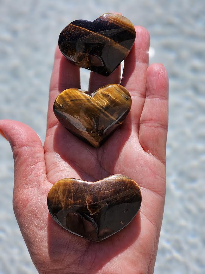 Tigers Eye Heart