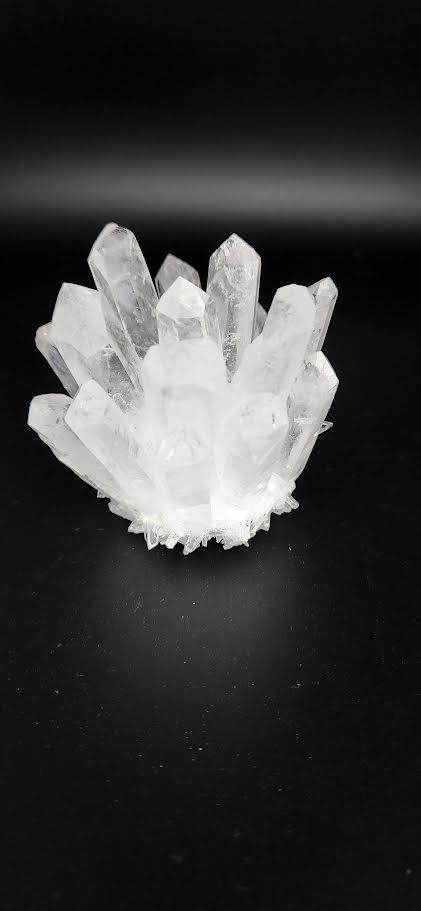 Clear/White Quartz Crystal Cluster