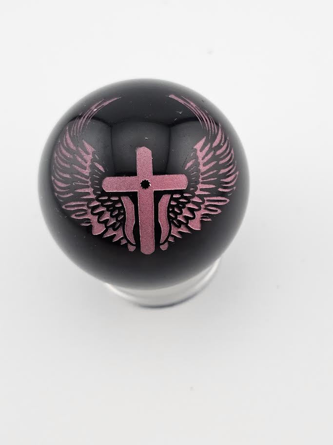 Obsidian Cross Sphere