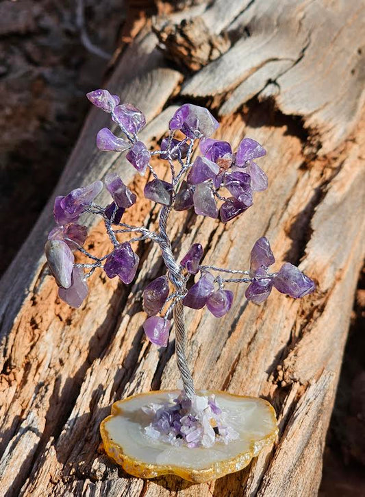 Amethyst Mini Gemstone Tree