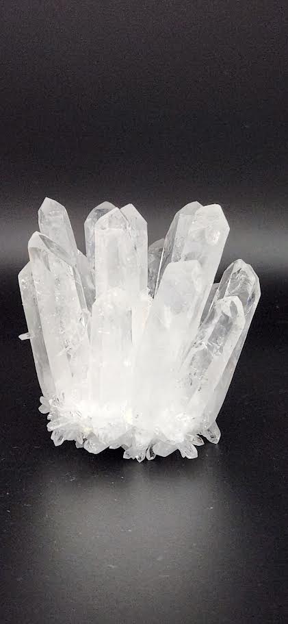 Clear/White Quartz Crystal Cluster