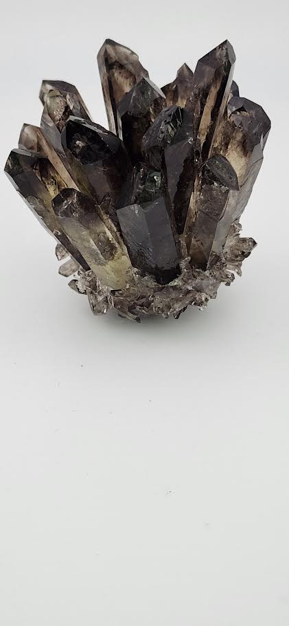 Smoky Quartz Crystal Cluster