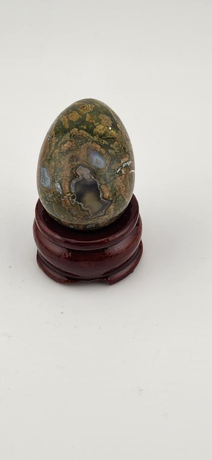 Rainforest Jasper Egg