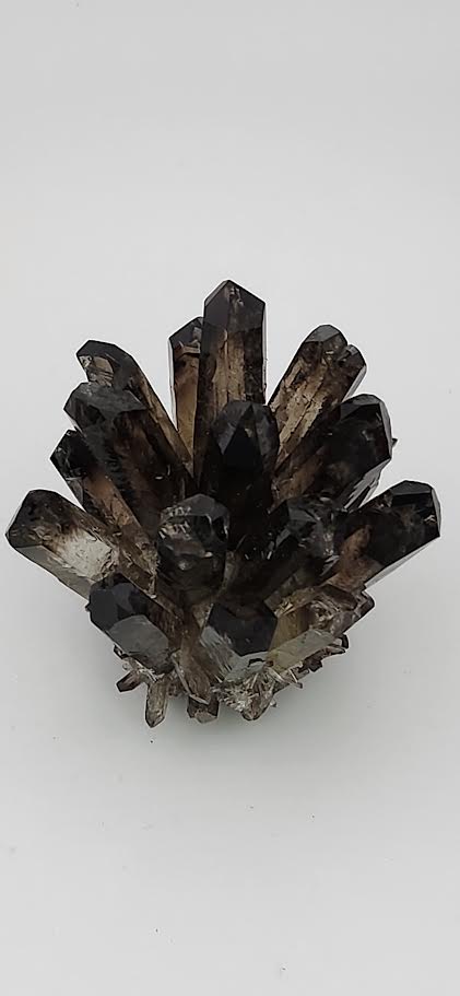 Smoky Quartz Crystal Cluster