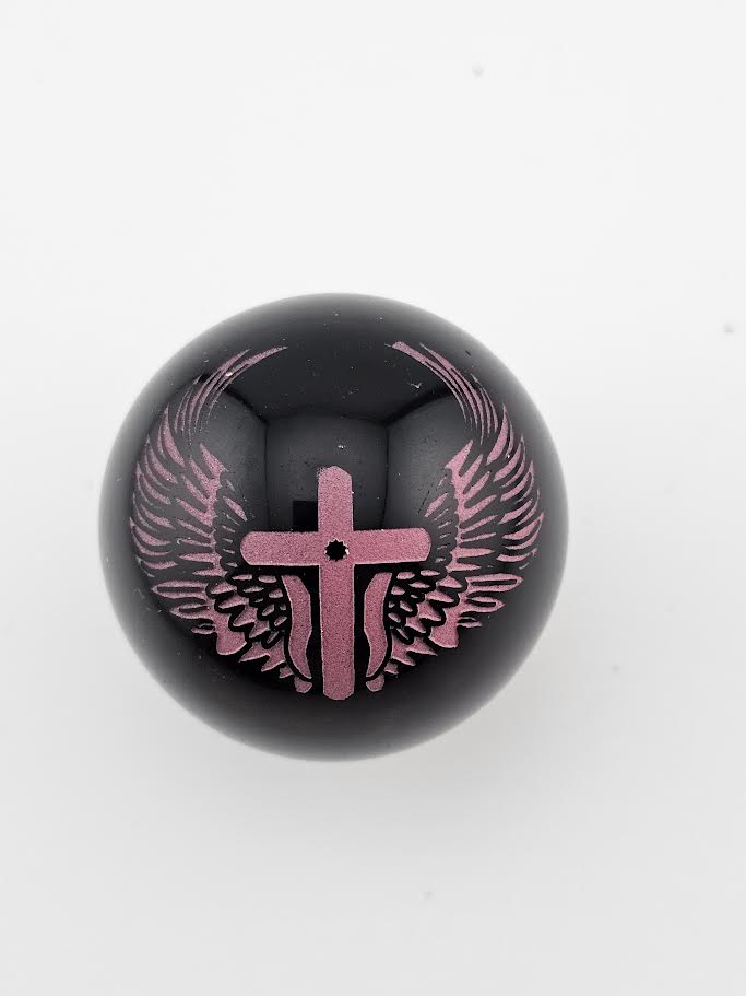 Obsidian Cross Sphere