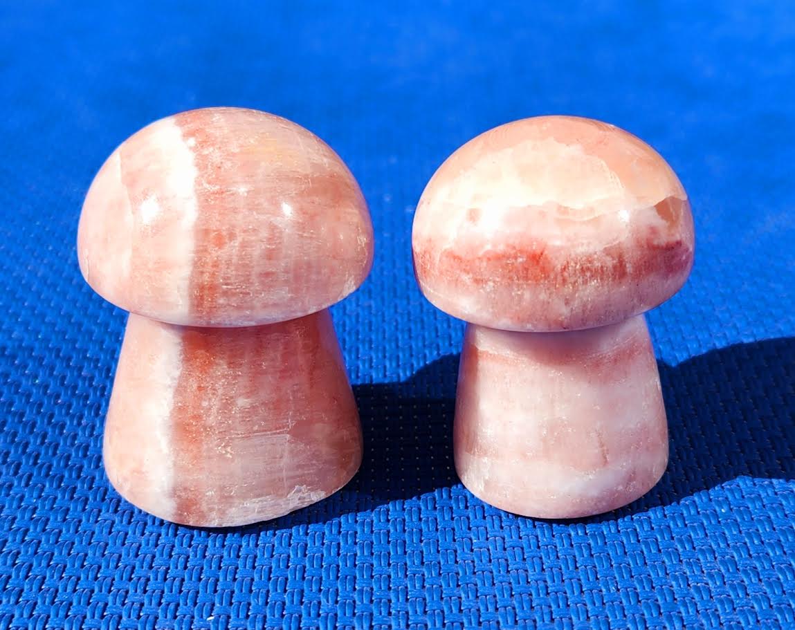 Rose Quartz Mushroom