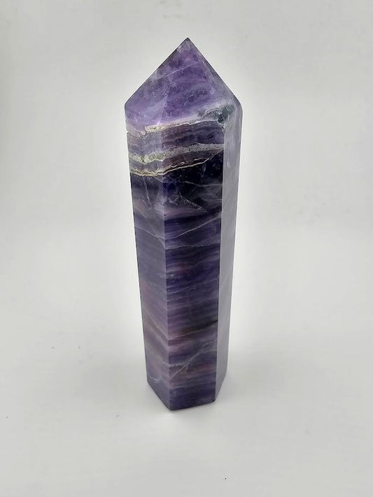 Purple Fluorite Tower