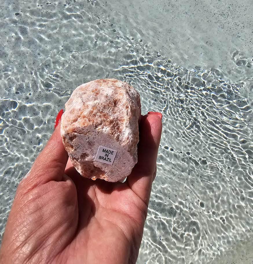 Orchid Calcite Cut Base Point