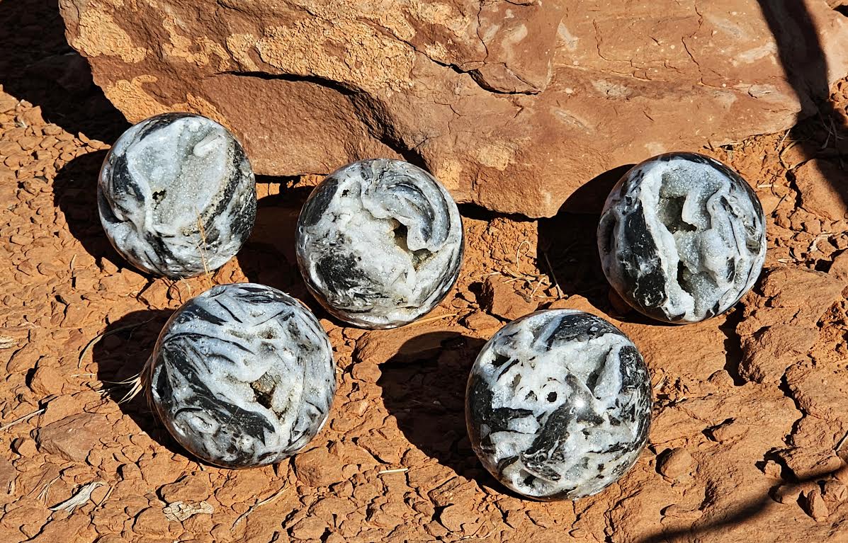 Sphalerite Druzy Sphere