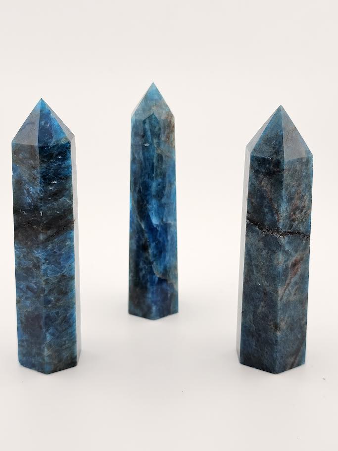 Blue Apatite Tower Point