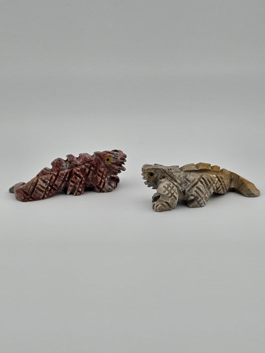 Soapstone Mini Iguana