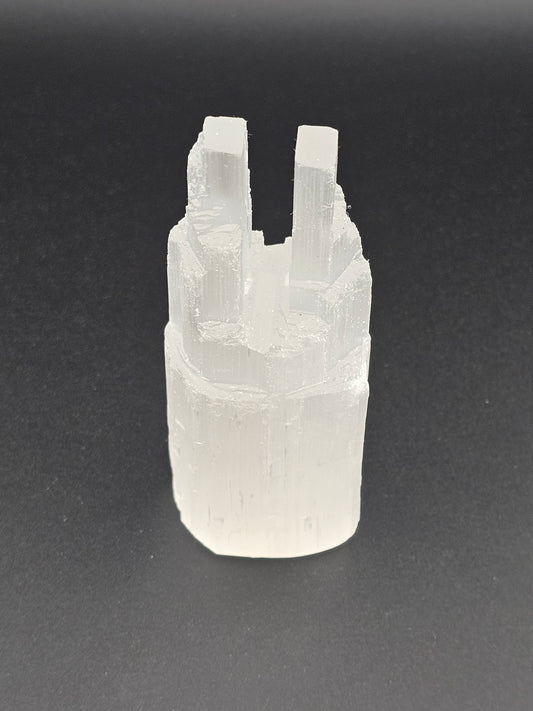 Selenite Double Tower Small