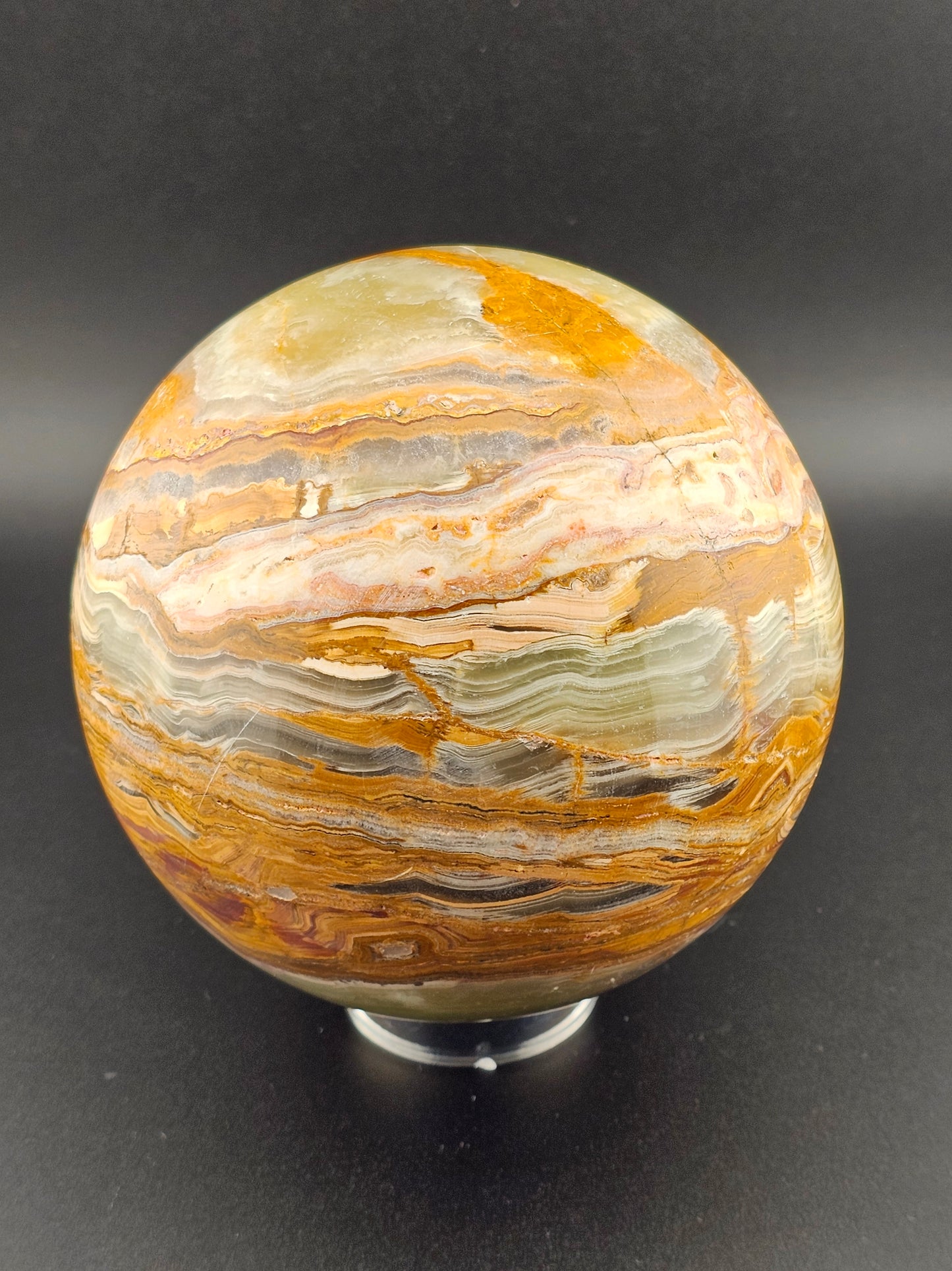 Green Onyx Sphere - Large